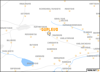 map of Duplevo