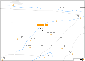 map of Duplin