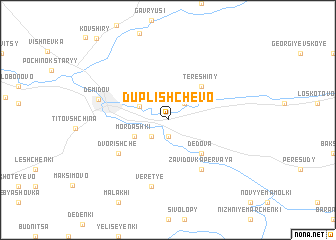 map of Duplishchevo