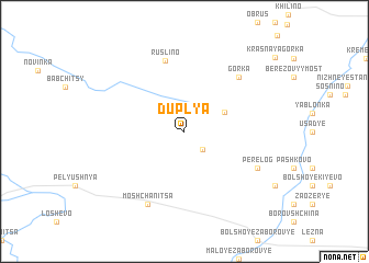 map of Duplya
