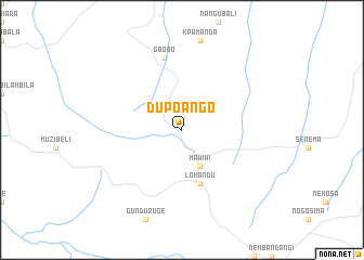 map of Dupoango