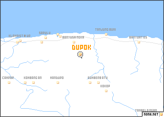 map of Dupok