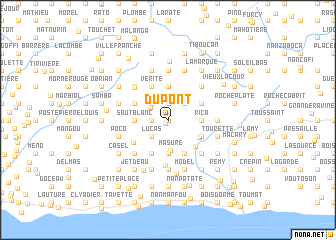 map of Dupont