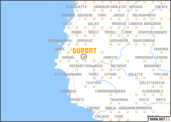 map of Dupont