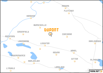 map of Dupont