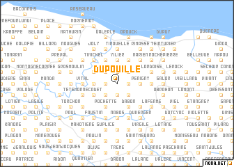 map of Dupouille