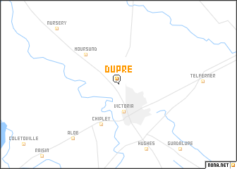 map of Dupre