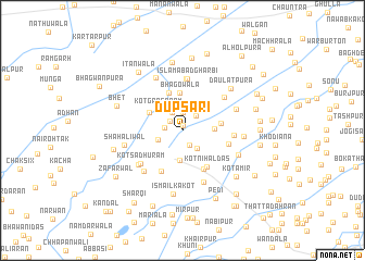 map of Dup Sari