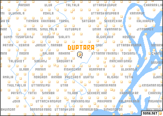 map of Duptāra