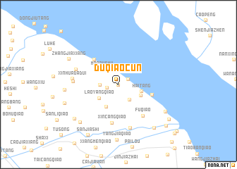 map of Duqiaocun