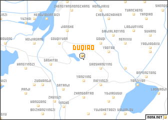 map of Duqiao