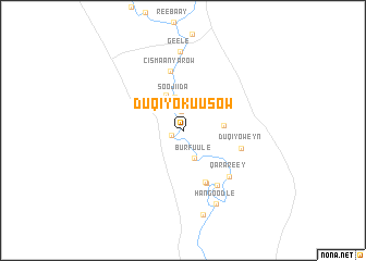 map of Duqiyo Kuusow