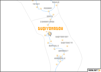 map of Duqiyo Madow