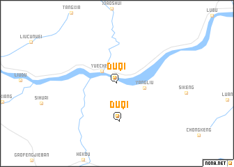 map of Duqi