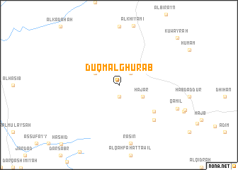 map of Duqm al Ghurāb