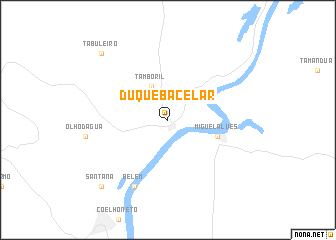map of Duque Bacelar