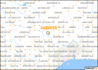 map of Duquesa