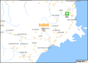 map of Duque