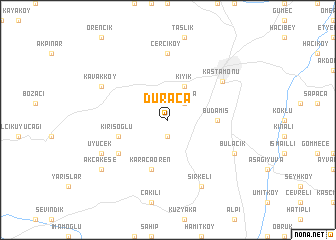 map of Duraca