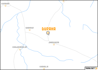 map of Durāha