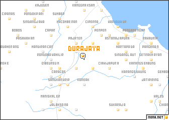 map of Durajaya