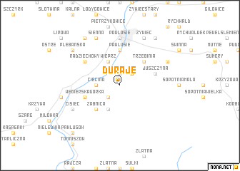 map of Duraje