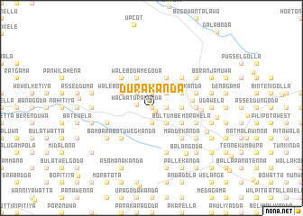 map of Durakanda