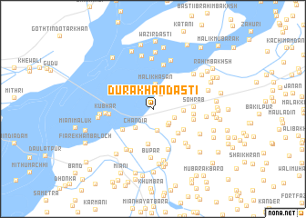 map of Dura Khān Dasti