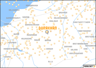 map of Dūra Khān