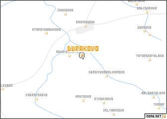 map of Durakovo