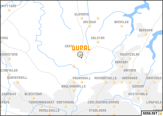 map of Dural