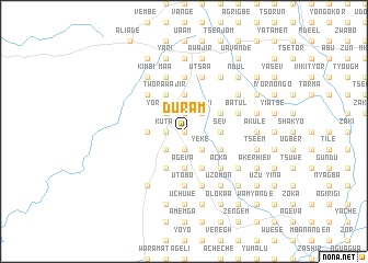 map of Duram