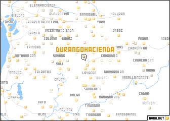 map of Durango Hacienda