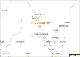 map of Duranguito