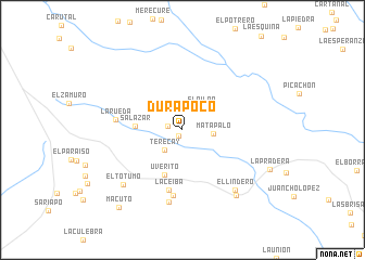 map of Dura Poco