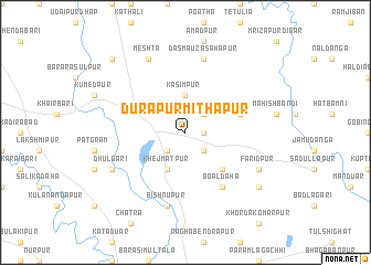 map of Durāpur Mithāpur