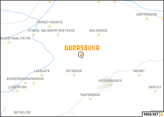 map of Durasovka