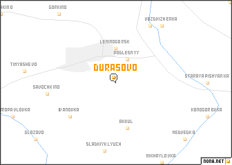 map of Durasovo