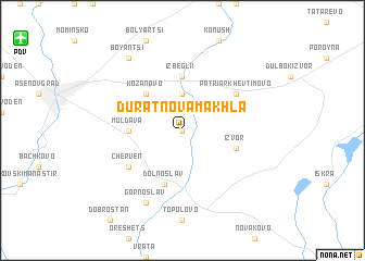 map of Durat Nova Makhla