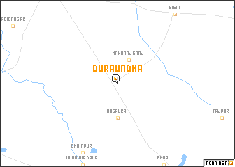 map of Duraundha