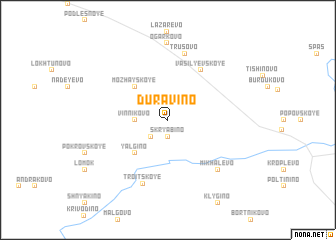 map of Duravino