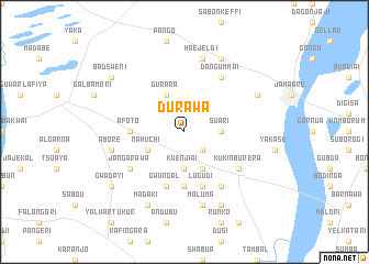 map of Durawa