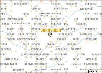 map of Duraykīsh