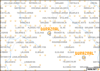 map of Duraznal