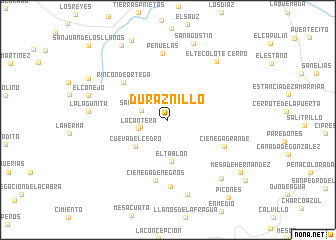 map of Duraznillo