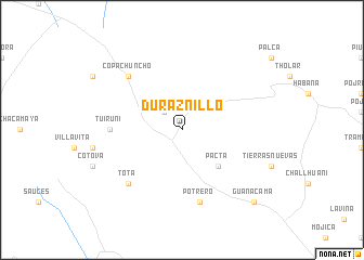 map of Duraznillo