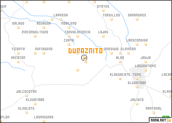 map of Duraznito