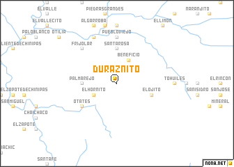 map of Duraznito