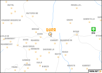 map of Dura