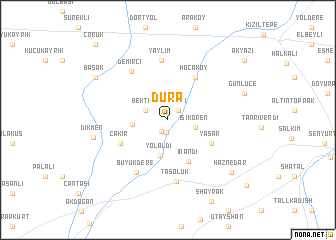 map of Dura